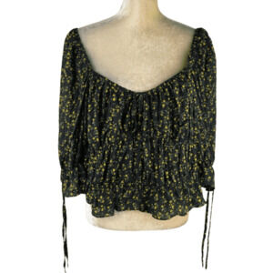 Saint Genies women's multi blouse size 20